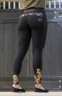 BARE Performance Riding Tights - Black & Rose Gold